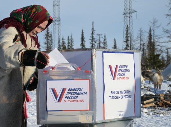 Russia Presidential Election Early Voting