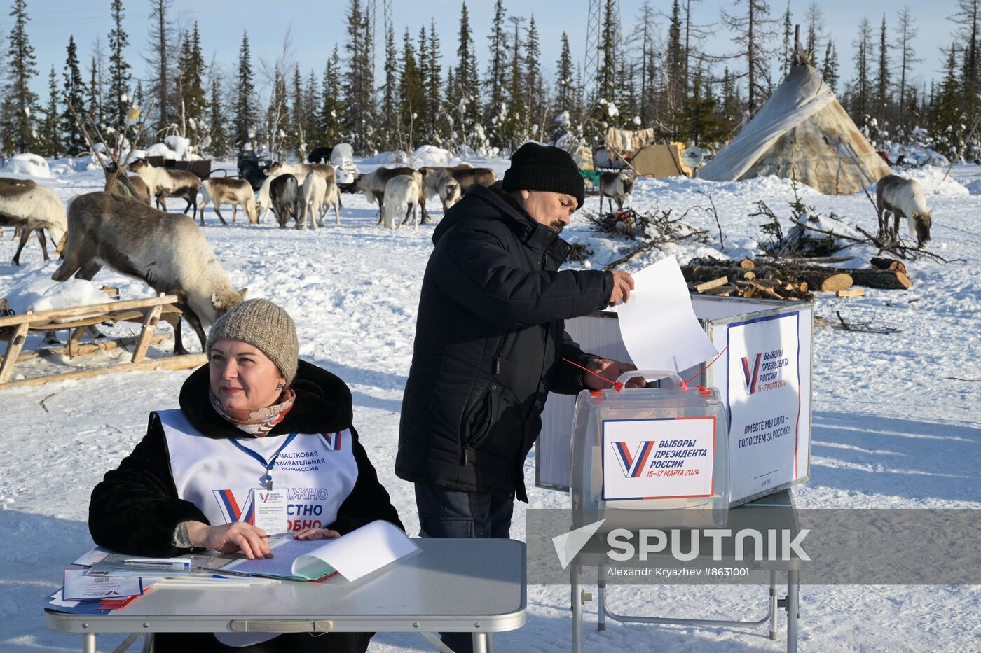 Russia Presidential Election Early Voting