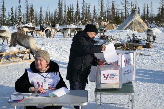 Russia Presidential Election Early Voting