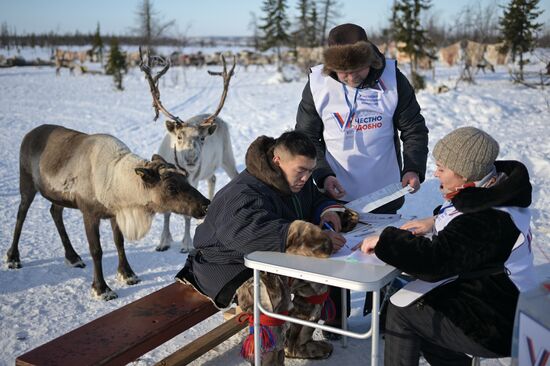 Russia Presidential Election Early Voting