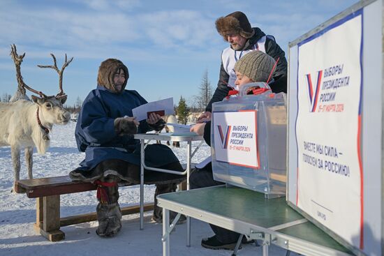 Russia Presidential Election Early Voting