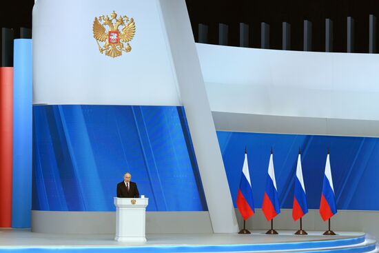 Russia Putin Federal Assembly Address