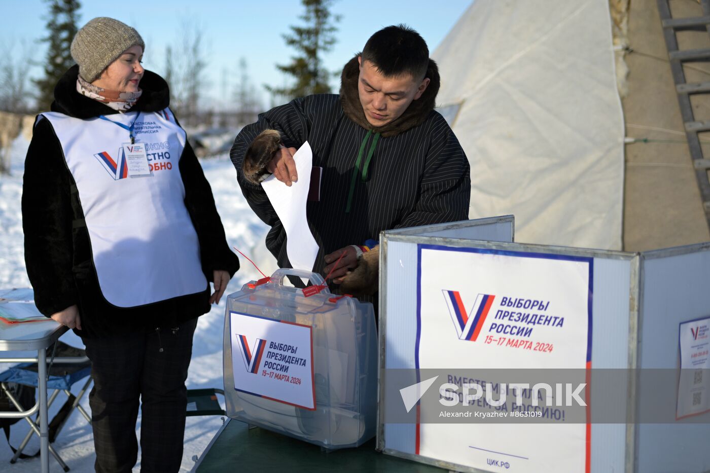 Russia Presidential Election Early Voting