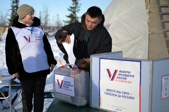 Russia Presidential Election Early Voting