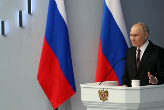 Russia Putin Federal Assembly Address