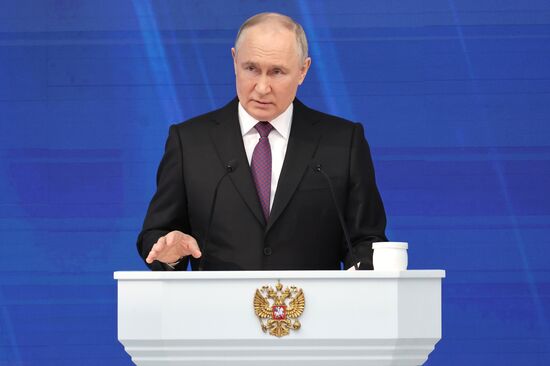 Russia Putin Federal Assembly Address