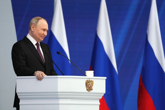Russia Putin Federal Assembly Address