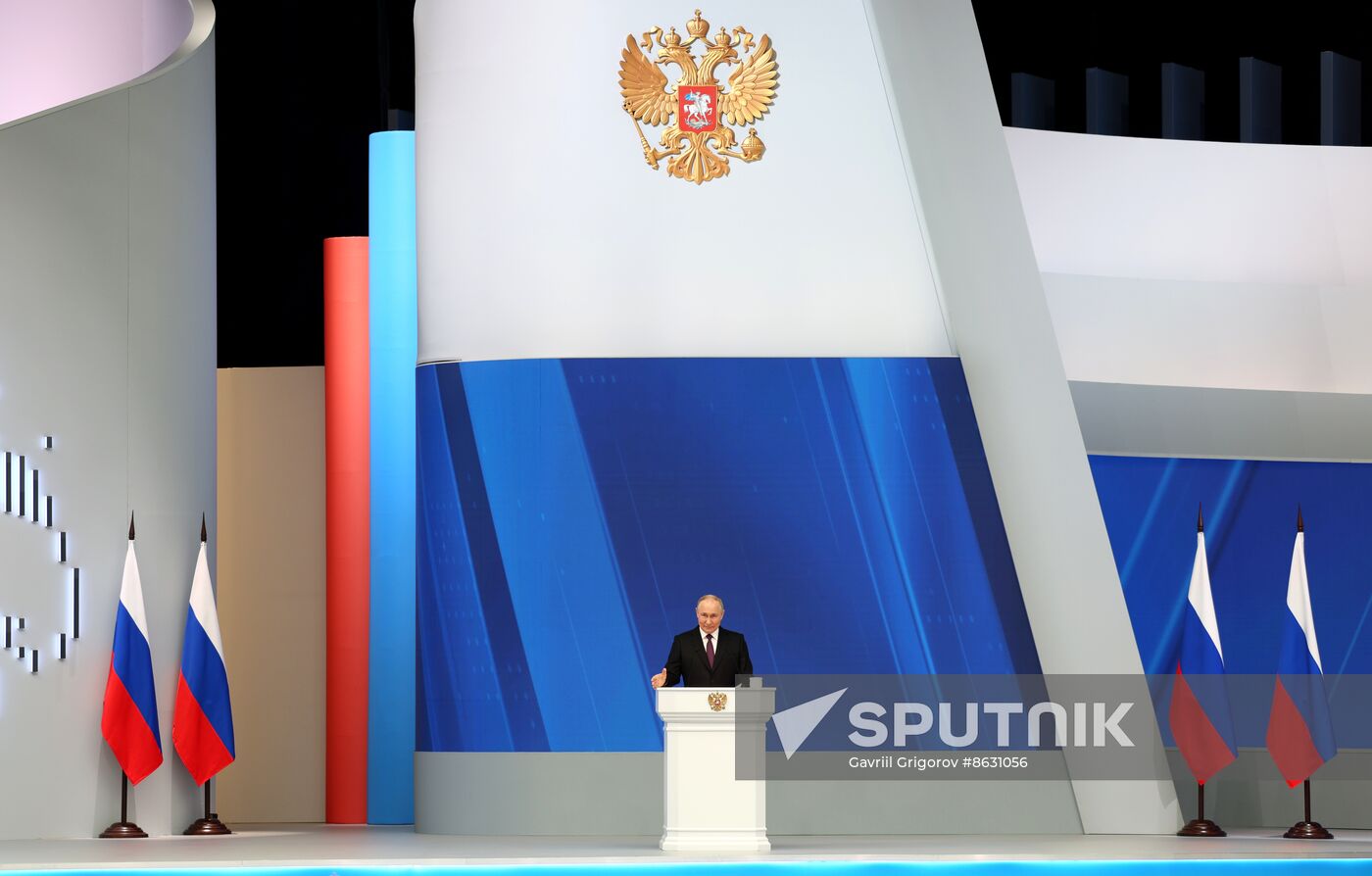 Russia Putin Federal Assembly Address