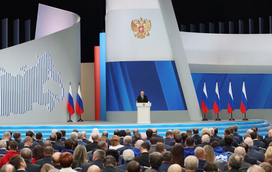 Russia Putin Federal Assembly Address