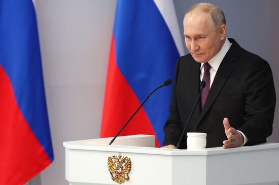 Russia Putin Federal Assembly Address