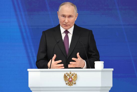 Russia Putin Federal Assembly Address