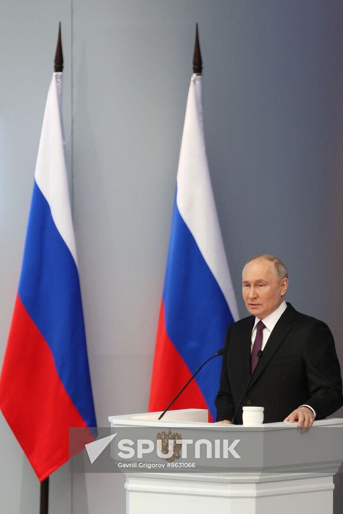 Russia Putin Federal Assembly Address