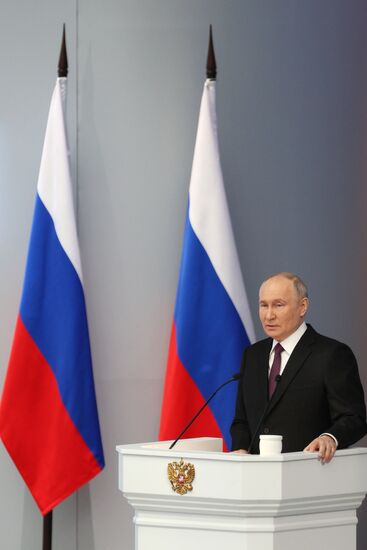 Russia Putin Federal Assembly Address
