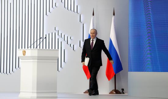 Russia Putin Federal Assembly Address