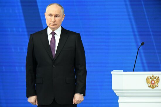 Russia Putin Federal Assembly Address