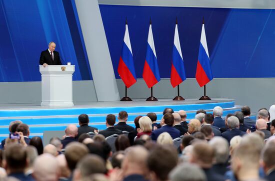 Russia Putin Federal Assembly Address