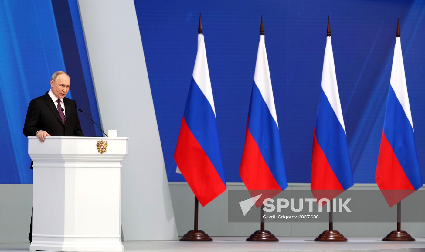 Russia Putin Federal Assembly Address