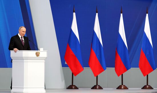 Russia Putin Federal Assembly Address