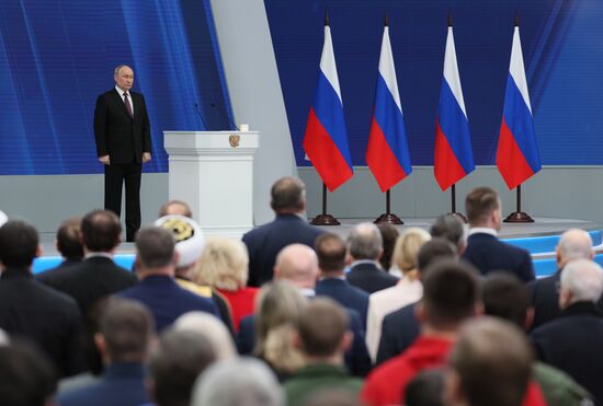 Russia Putin Federal Assembly Address