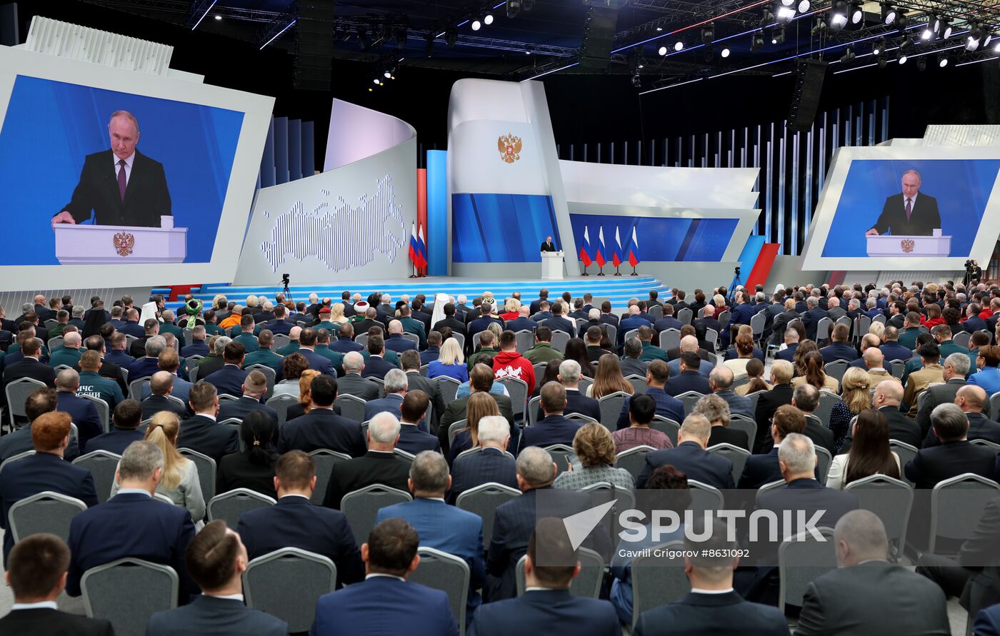 Russia Putin Federal Assembly Address