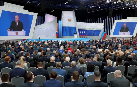 Russia Putin Federal Assembly Address