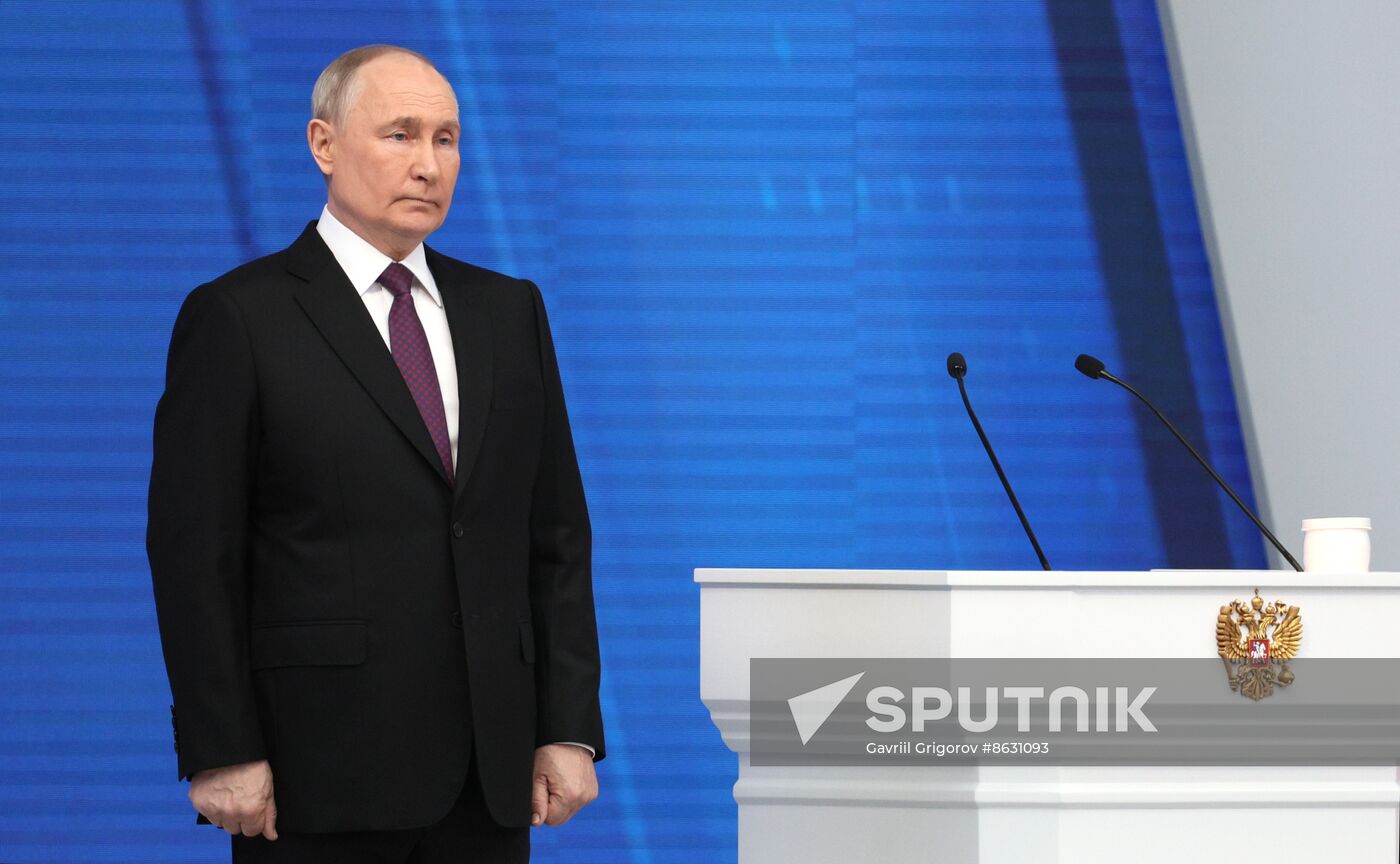 Russia Putin Federal Assembly Address