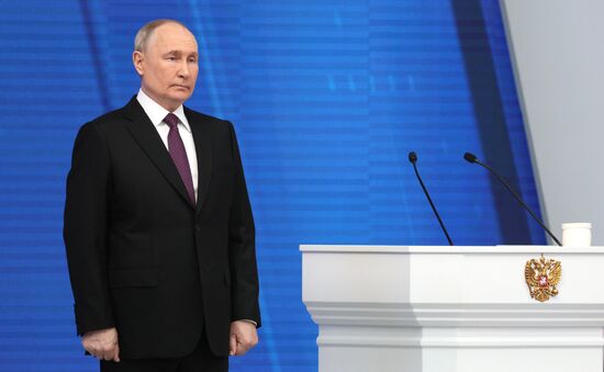Russia Putin Federal Assembly Address