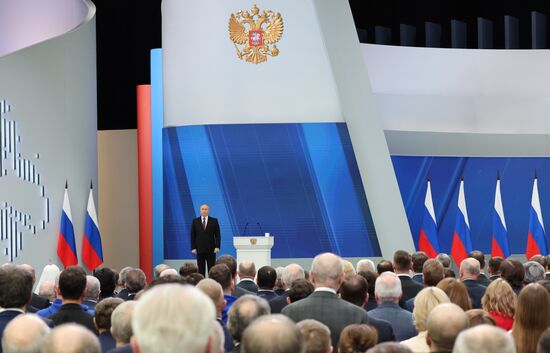 Russia Putin Federal Assembly Address