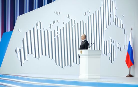 Russia Putin Federal Assembly Address