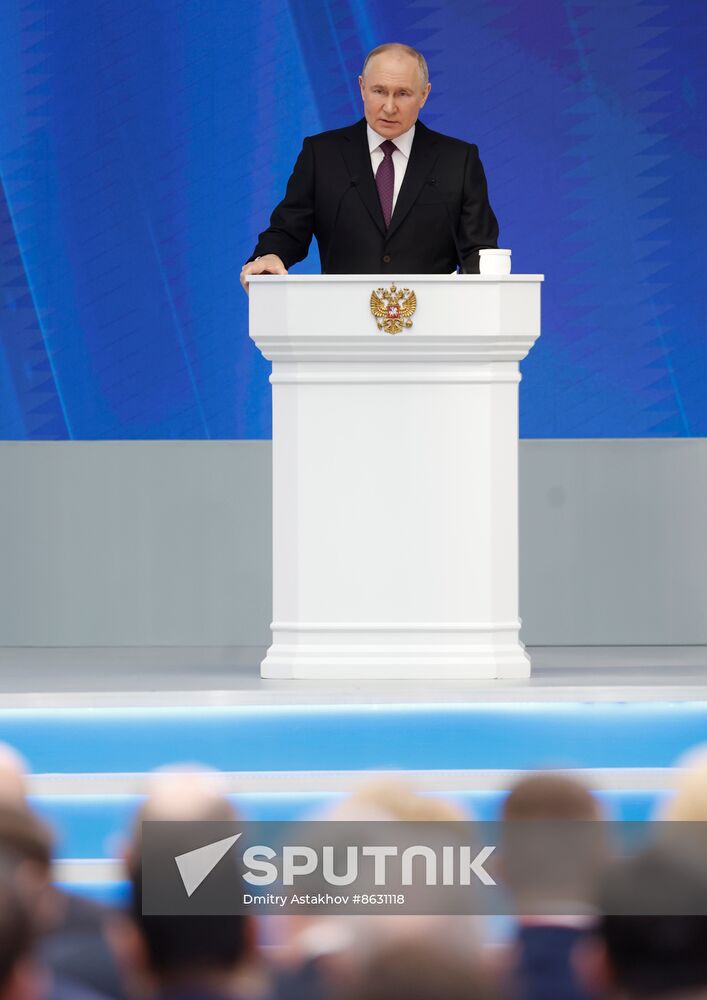 Russia Putin Federal Assembly Address