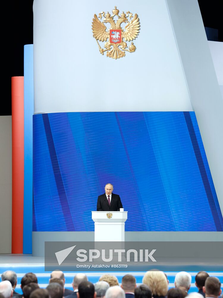 Russia Putin Federal Assembly Address