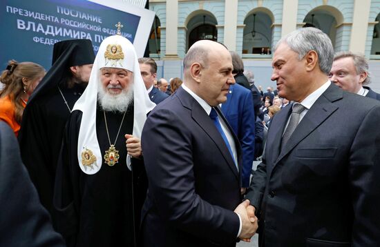 Russia Putin Federal Assembly Address