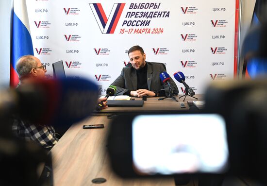 Russia DPR Presidential Election Campaign