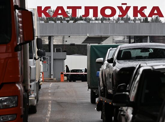 Belarus Lithuania Border Checkpoint