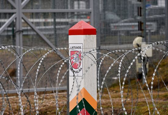 Belarus Lithuania Border Checkpoint