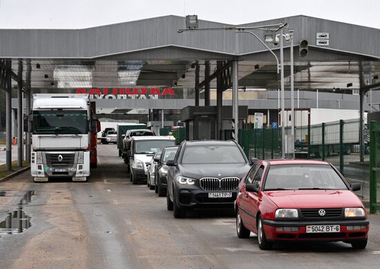 Belarus Lithuania Border Checkpoint