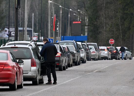 Belarus Lithuania Border Checkpoint