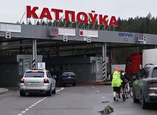 Belarus Lithuania Border Checkpoint