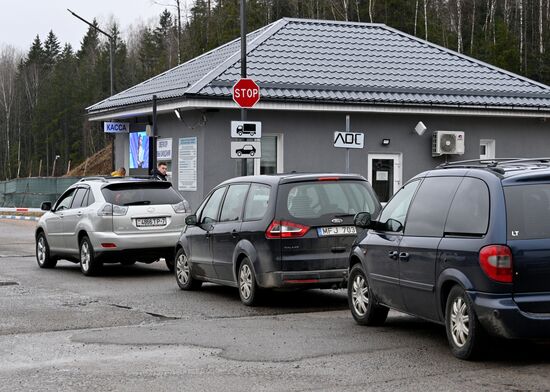 Belarus Lithuania Border Checkpoint