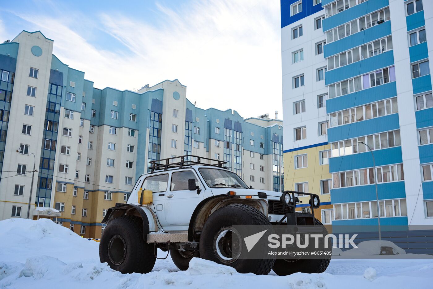 Russia Salekhard Cityscapes