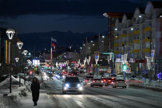 Russia Salekhard Cityscapes