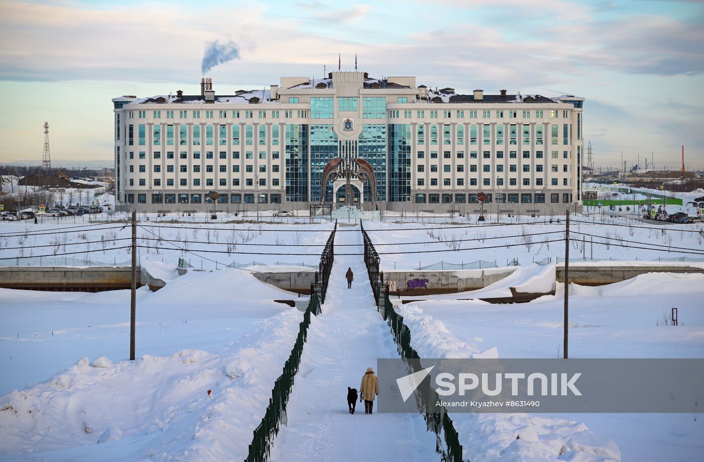 Russia Salekhard Cityscapes