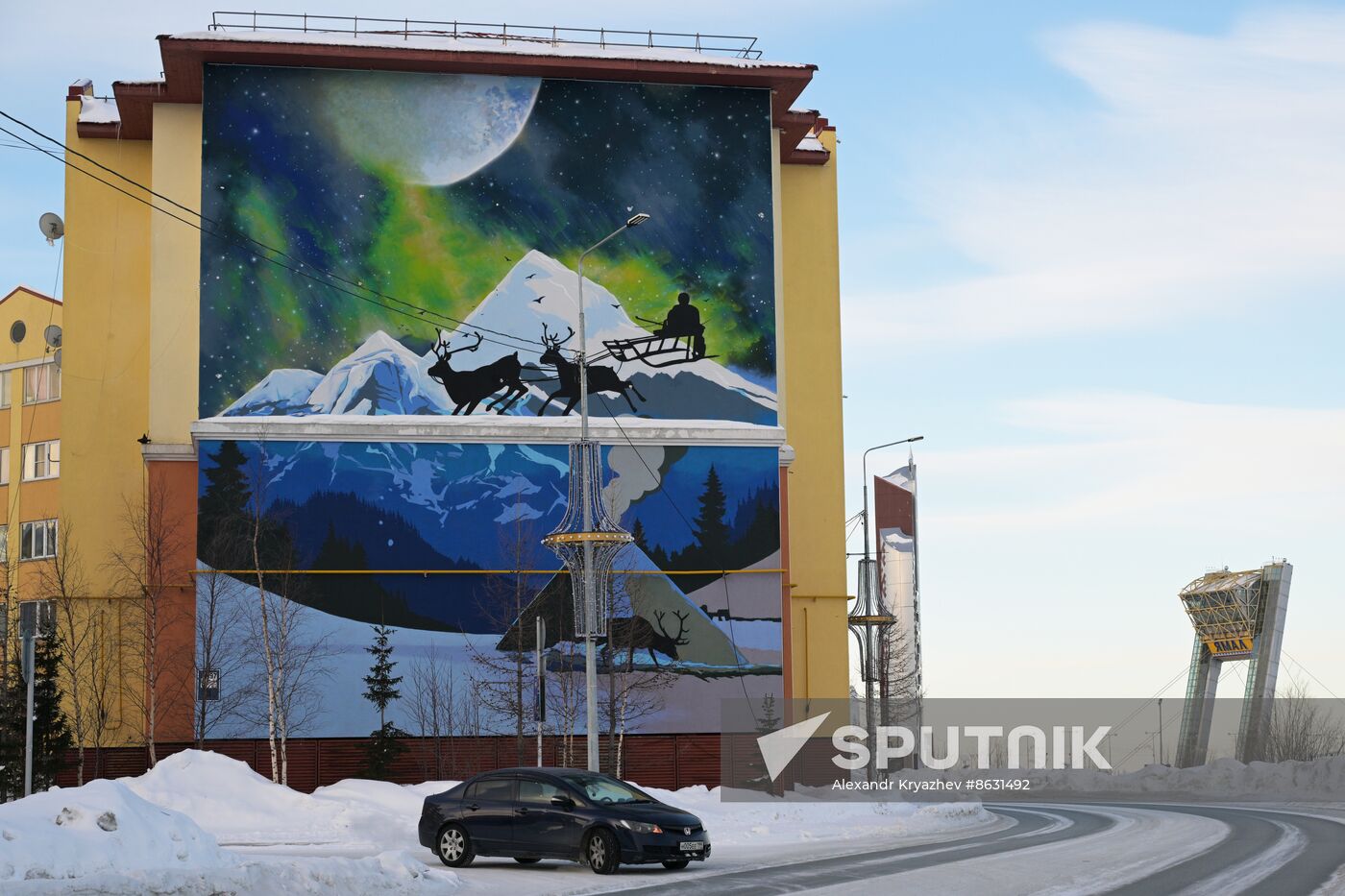 Russia Salekhard Cityscapes