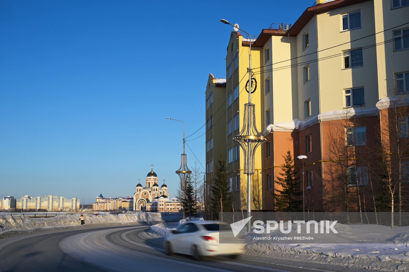 Russia Salekhard Cityscapes