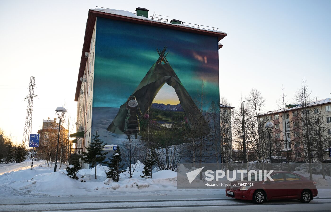 Russia Salekhard Cityscapes
