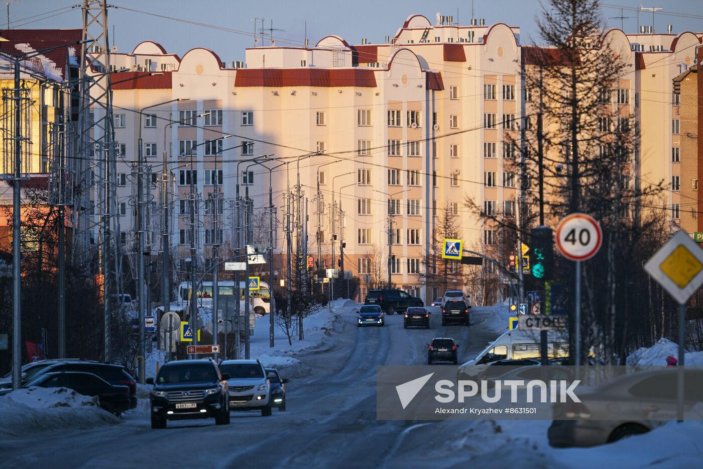 Russia Salekhard Cityscapes