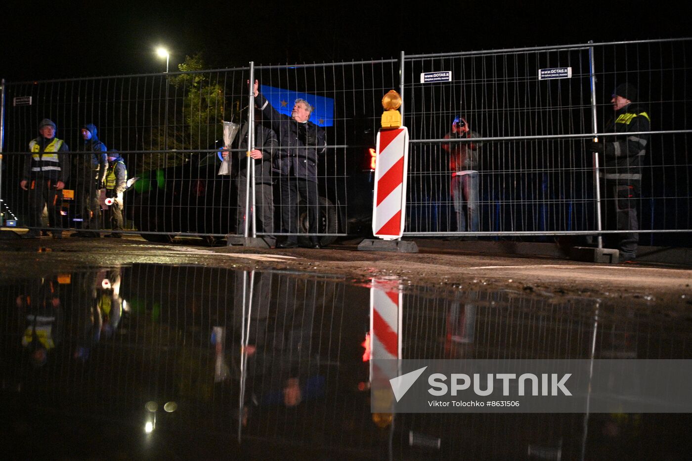 Belarus Lithuania Border Checkpoint