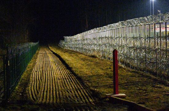 Belarus Lithuania Border Checkpoint