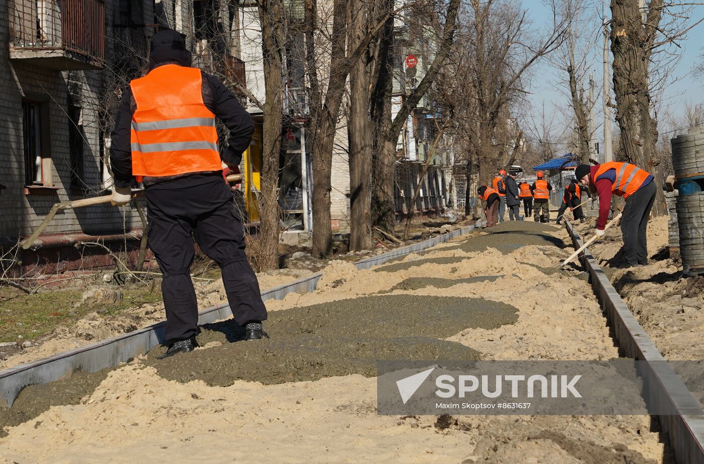 Russia LPR Construction