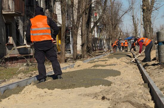 Russia LPR Construction